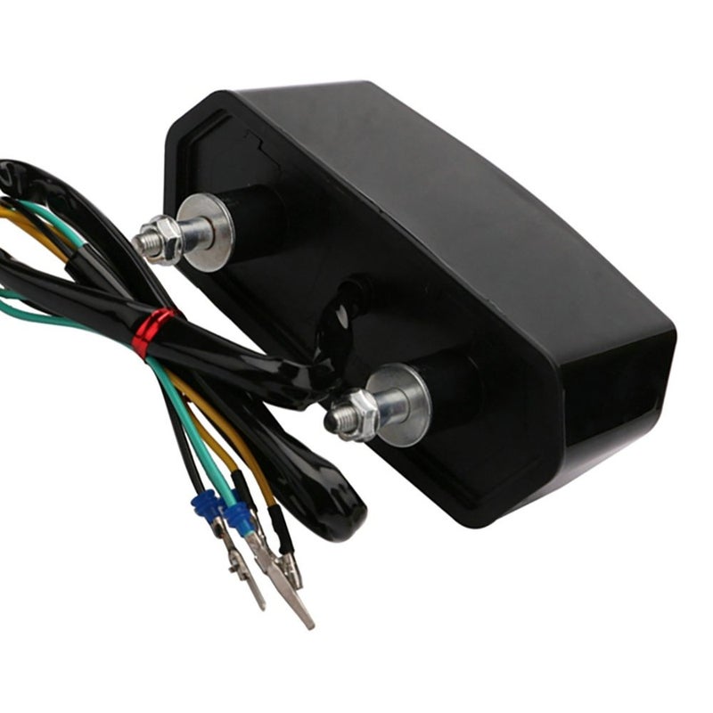 Yibid استبدال ضوء الذيل المتكامل LED Yibid لدراجة هوندا جروما MSX 125 2014-19، أضواء مؤشر الفرامل المتسلسلة لـ MSX125/SF CBR650F CTX700 CTX700N، عدسة دخانية مع 1 قطعة من مرحل الفلاش 2 دبوس - Image 3